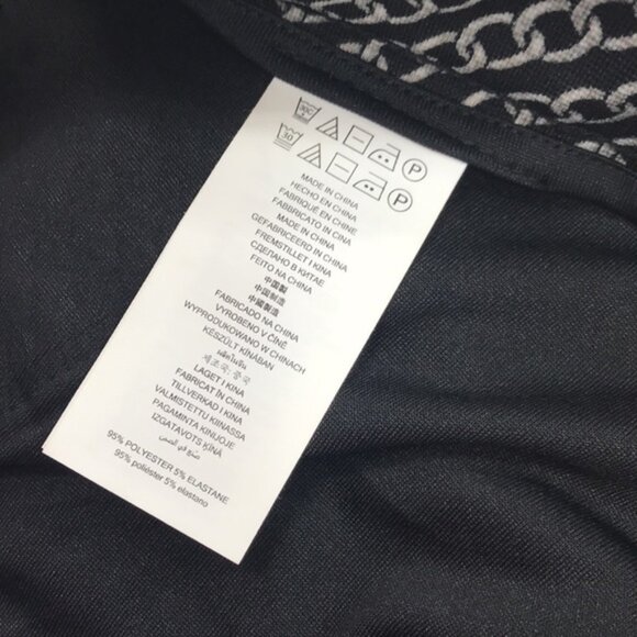 Michael Michael Kors Chain-Print Pull-On Pants - Picture 6 of 6